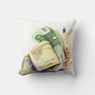 Almohada dinero lleno