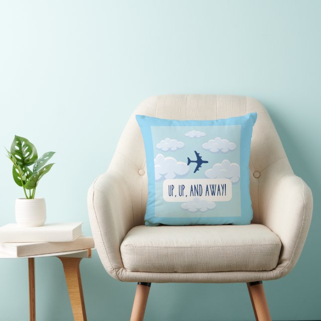 Almohada Diseño Up, Up And Away (Silla)