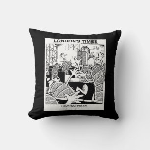 Almohada divertida de algodón Holy Roly Polies