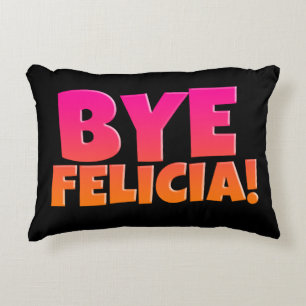 Almohada divertida de Felicia del adiós