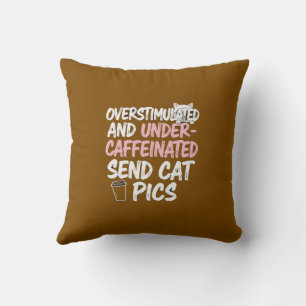Almohada Divertida de Fotos de Gatos Sobrevalorado