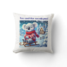 Almohada divertida de koala para habitaciones de n