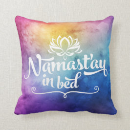 Almohada divertida de la cita de la mandala de