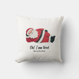  Almohada divertida de Navidad santa humorística l