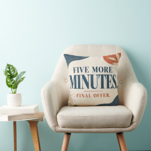 Almohada divertida de oferta final de cinco minuto