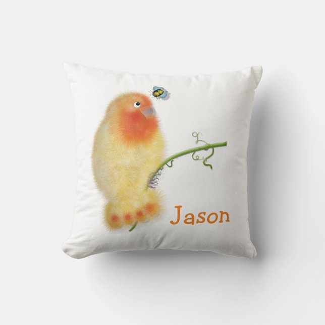 Almohada divertida de pájaro Colección de bebé de  (Anverso)