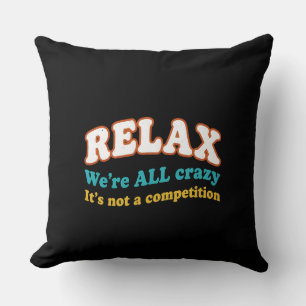 Almohada Divertida de Salud Mental "Todos Estamos