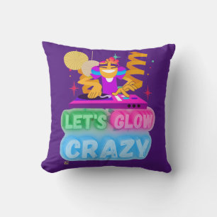 almohada divertida de tiro "LOW CRAZY"