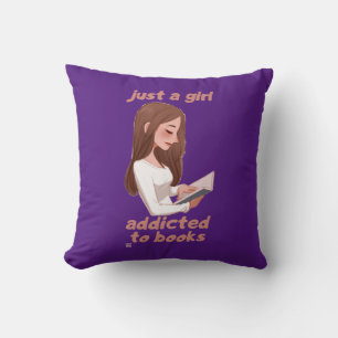 almohada divertida de tiro "SÓLO un CHICA..."