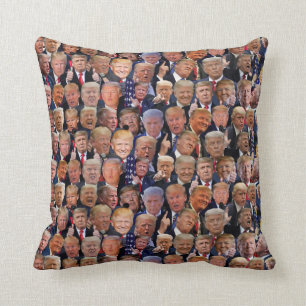 Almohada divertida de Trump para lanzar