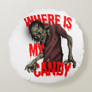 Almohada Divertida de Zombie para Halloween – “¿Dó