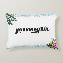 Almohada divertida filipina 'Punyeta' Almohada de 