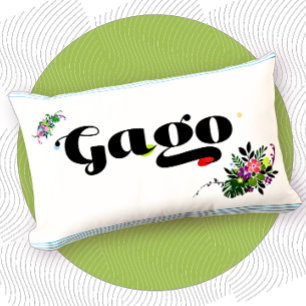 Almohada Divertida 'Gago' Decoración Boho Filipina