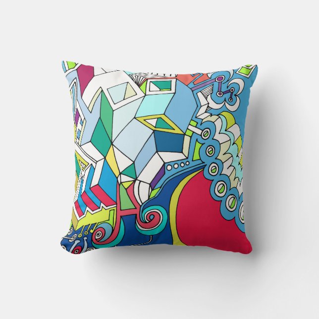 Almohada divertida para lanzar (Anverso)