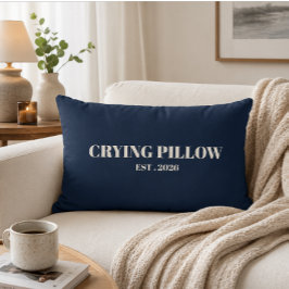 Almohada Divertida para Llorar Est. 2026 Minimalis