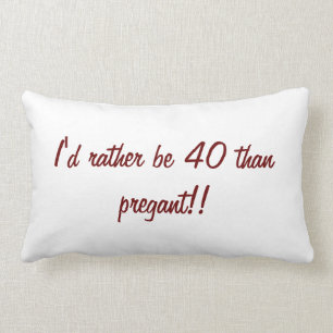 Almohada divertida regalo de cumpleaños de 40 añ