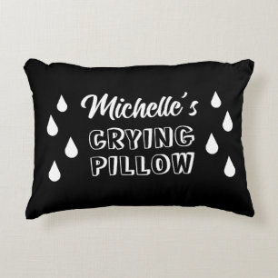 Almohada divertida y personalizada para llorar con
