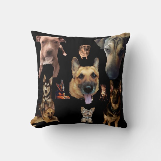 almohada DOG LOVER (Anverso)