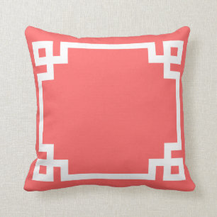 Almohada dominante griega coralina