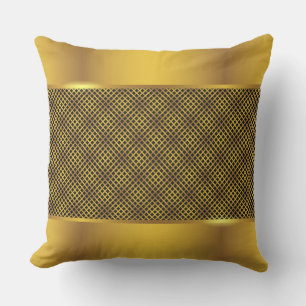 Almohada dorada de lujo