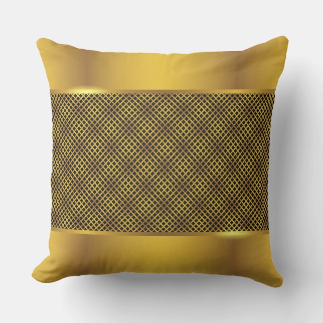 Almohada dorada de lujo (Anverso)