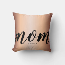 Almohada dorado rosa falso minimalista moderno par