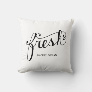 almohada dulce de caligrafía