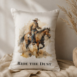Almohada Dust Trail Ranch para amantes de los caba