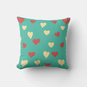 Almohada echada a un lado de la impresión del el