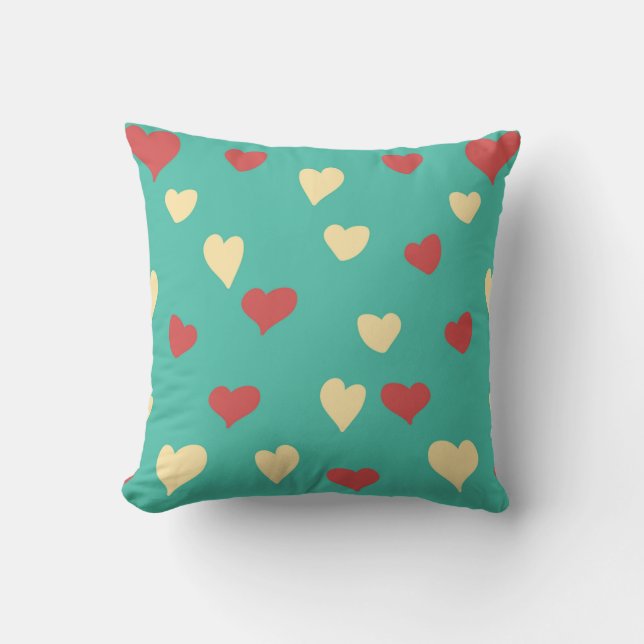 Almohada echada a un lado de la impresión del el (Anverso)