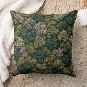 Almohada ecológica de musgo y liquen natural