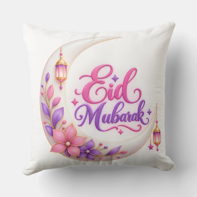 Almohada Eid Mubarak  (Reverso )