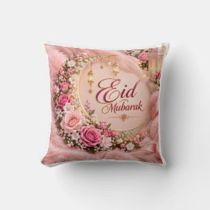 Almohada Eid Mubarak Regalo Festival Islámico Deco
