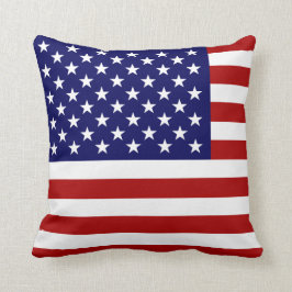 Almohada el | los E.E.U.U. de la bandera americana