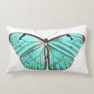 Almohada elegante bonita de la mariposa de la