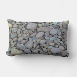 Almohada elegante de la piedra del guijarro,