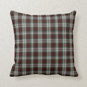 Almohada elegante de la tela escocesa de tartán