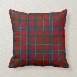 Almohada elegante de la tela escocesa de tartán de