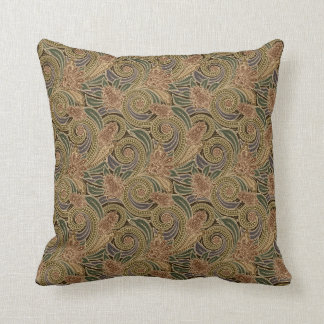 Almohada elegante del modelo de Paisley del