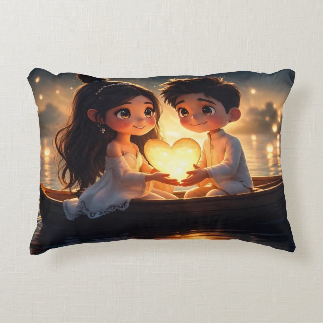 Almohada elegante estética - Acento decorativo (Anverso)