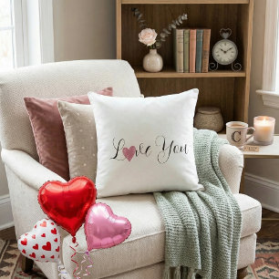 Almohada elegante moderna con cita motivacional