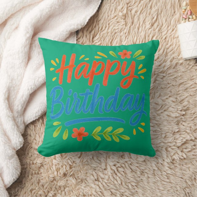 Almohada elegante personalizada | Diseño duradero (Manta)