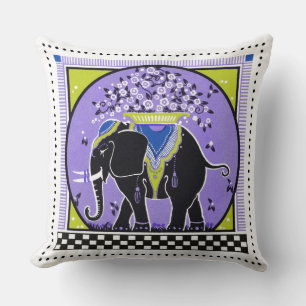 Almohada Elephant Parade en Lavanda
