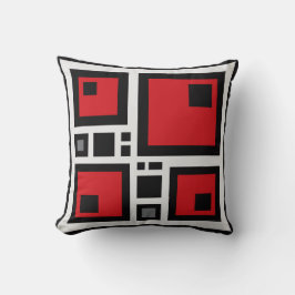 Almohada en estilo abstracto geométrico moderno