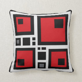 Almohada en estilo abstracto geométrico moderno