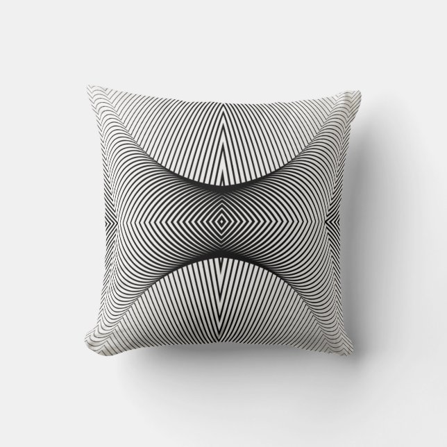 Almohada en estilo abstracto moderno (Anverso)