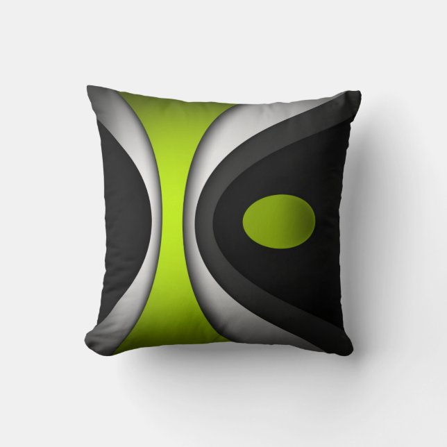 Almohada en estilo abstracto moderno (Anverso)