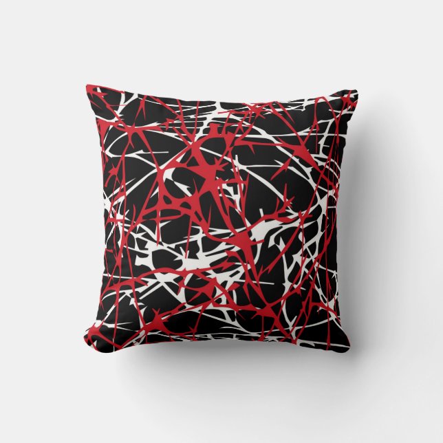 Almohada en estilo abstracto moderno (Anverso)