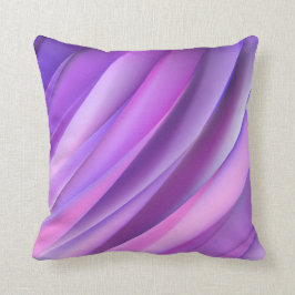Almohada en estilo abstracto púrpura moderno