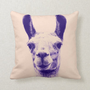 Almohada enrrollada de la llama